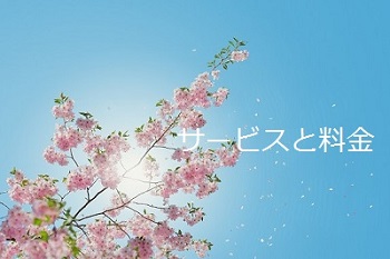 サービスと料金へ